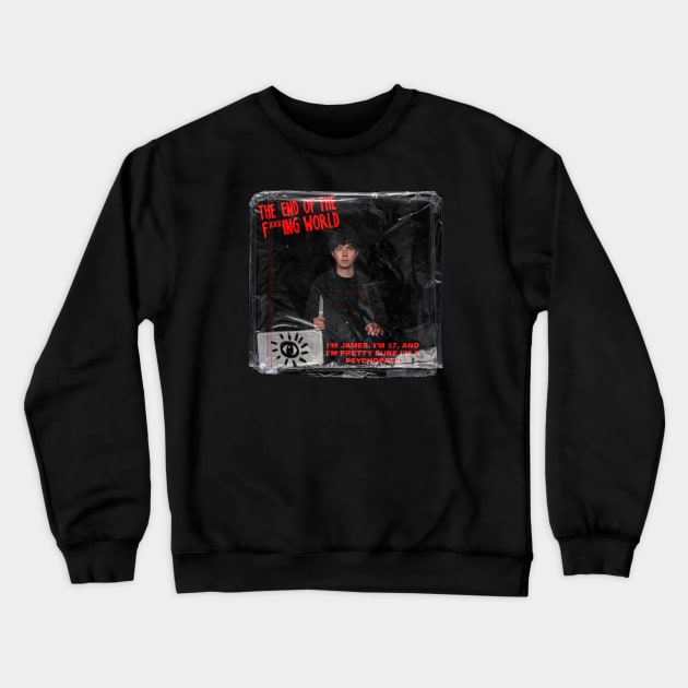 James Crewneck Sweatshirt by Goresanpemalas.ltd